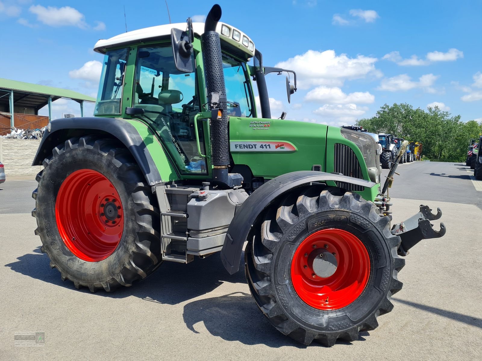 Traktor типа Fendt 411 Vario, Gebrauchtmaschine в Gerasdorf (Фотография 7)