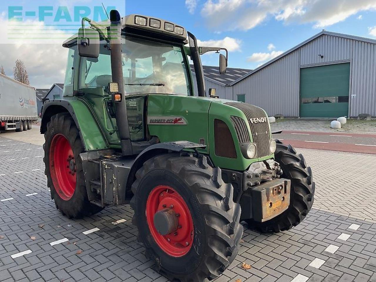 Traktor van het type Fendt 412 vario farmer, Gebrauchtmaschine in gg VEGHEL (Foto 13)