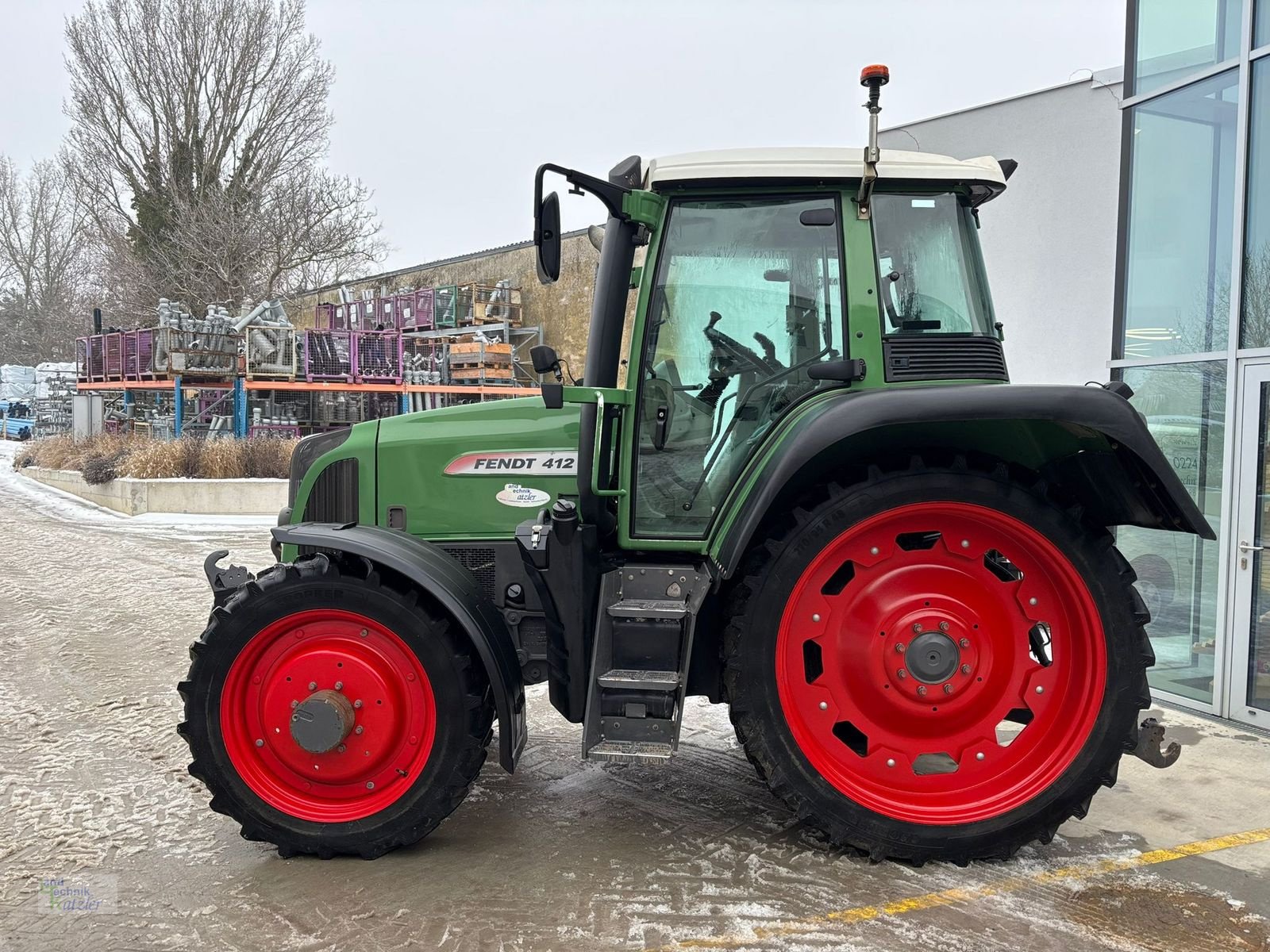 Traktor typu Fendt 412 Vario mit ** NEUEM MOTOR **, Gebrauchtmaschine v Deutsch-Wagram (Obrázek 9)