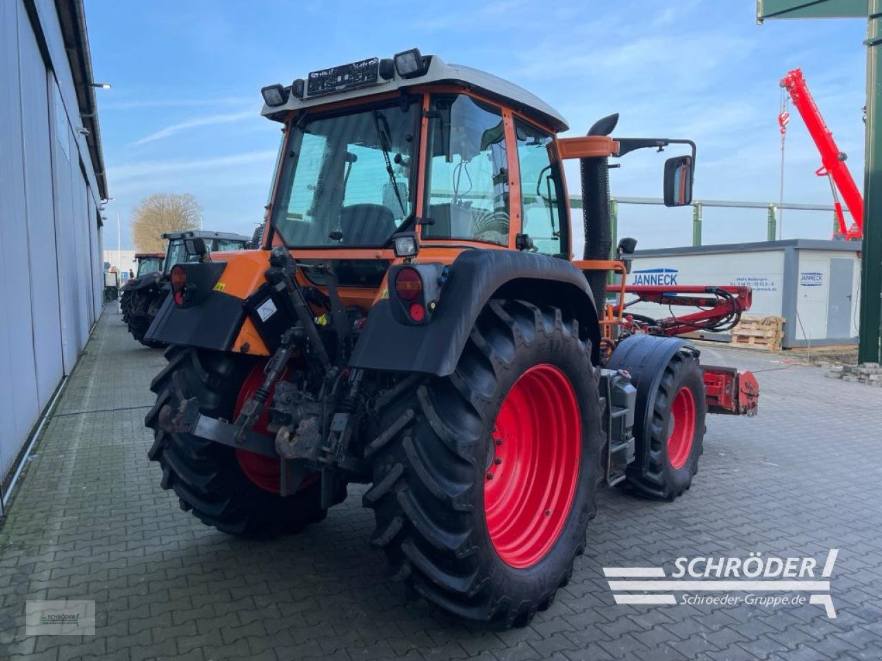 Traktor typu Fendt 412 VARIO TMS + DÜCKER UNA 500, Gebrauchtmaschine v Wildeshausen (Obrázek 3)