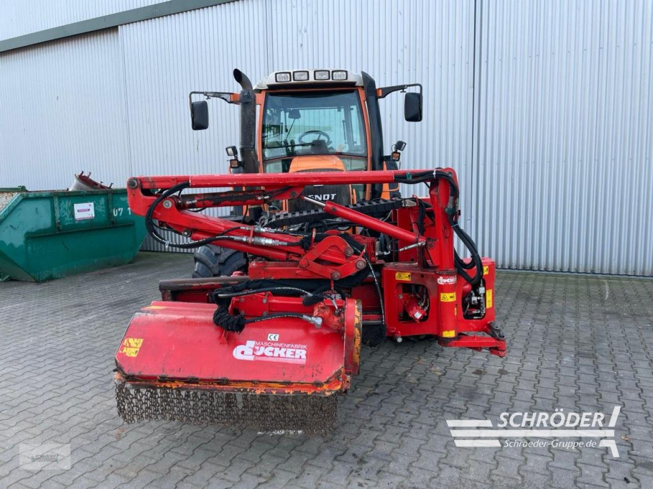 Traktor typu Fendt 412 VARIO TMS + DÜCKER UNA 500, Gebrauchtmaschine v Wildeshausen (Obrázek 7)