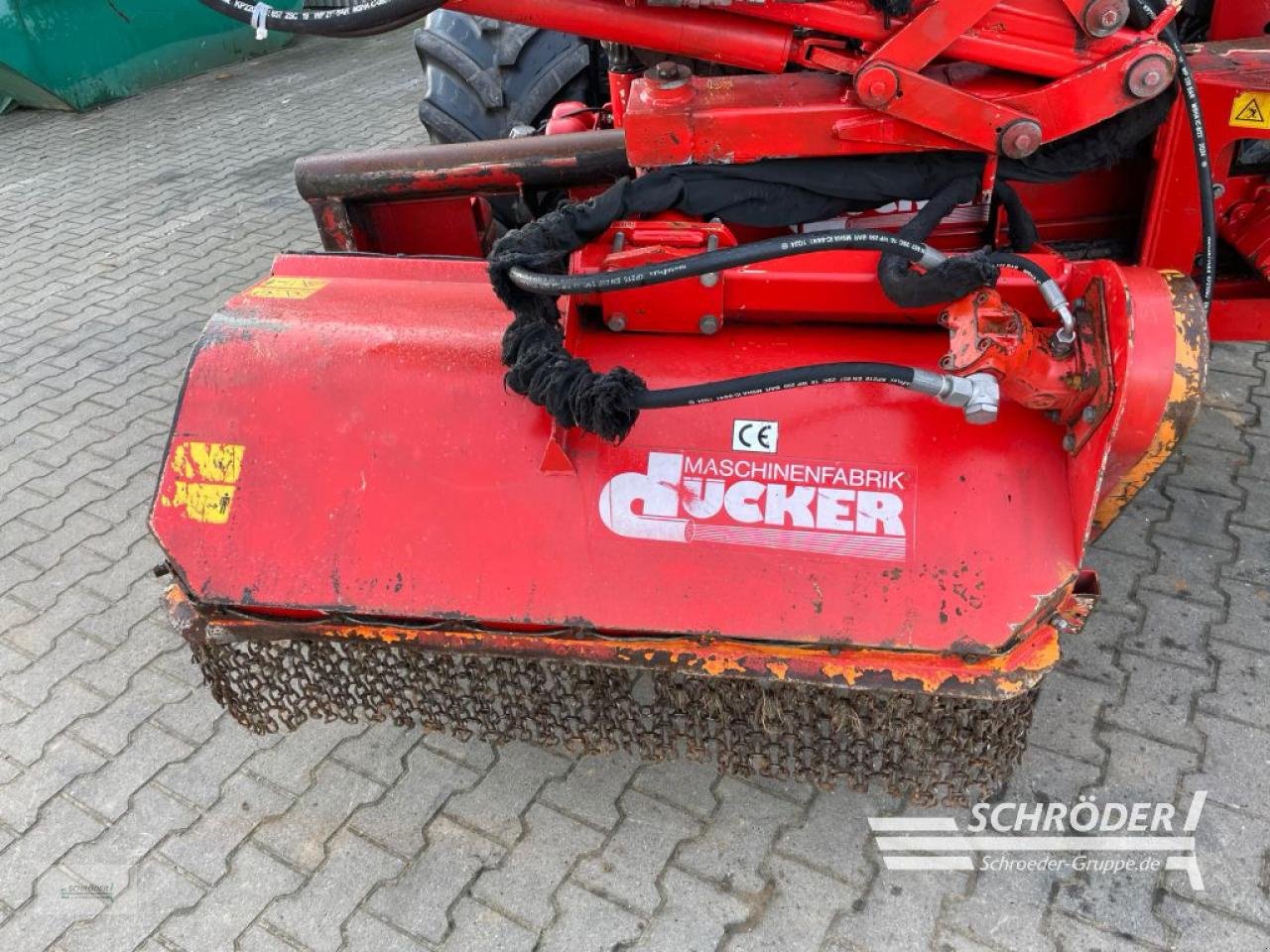 Traktor typu Fendt 412 VARIO TMS + DÜCKER UNA 500, Gebrauchtmaschine v Wildeshausen (Obrázek 8)