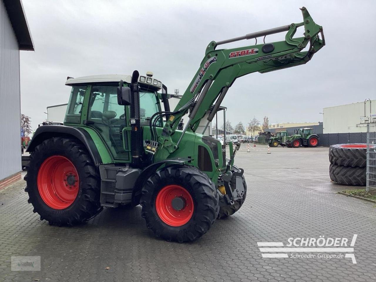 Traktor van het type Fendt 412 VARIO TMS, Gebrauchtmaschine in Norden (Foto 8)