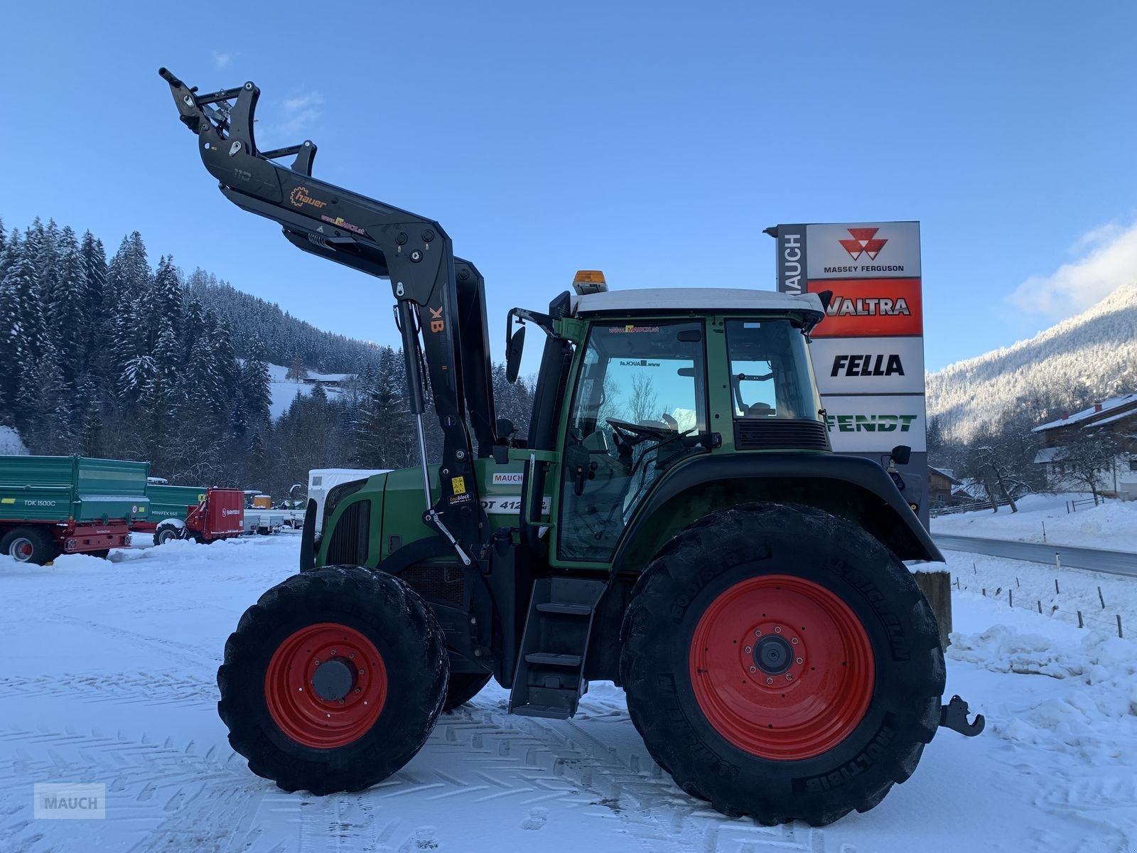 Traktor du type Fendt 412 Vario, Gebrauchtmaschine en Eben (Photo 10)