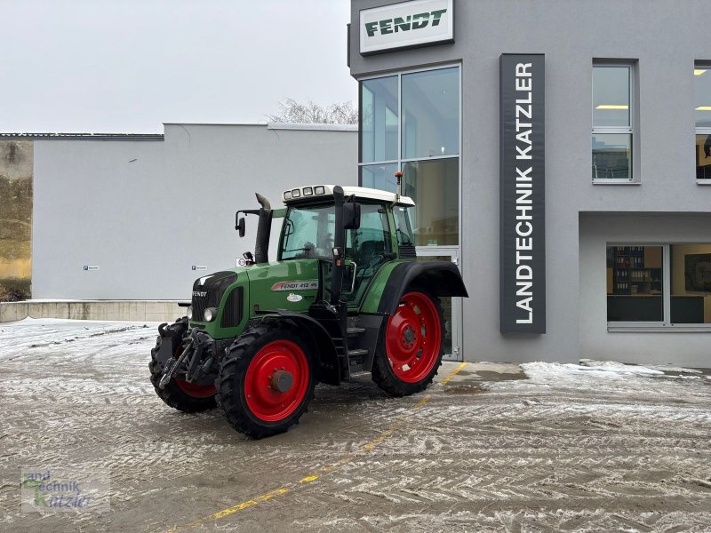 Traktor Türe ait Fendt 412 Vario, Gebrauchtmaschine içinde Deutsch-Wagram (resim 1)