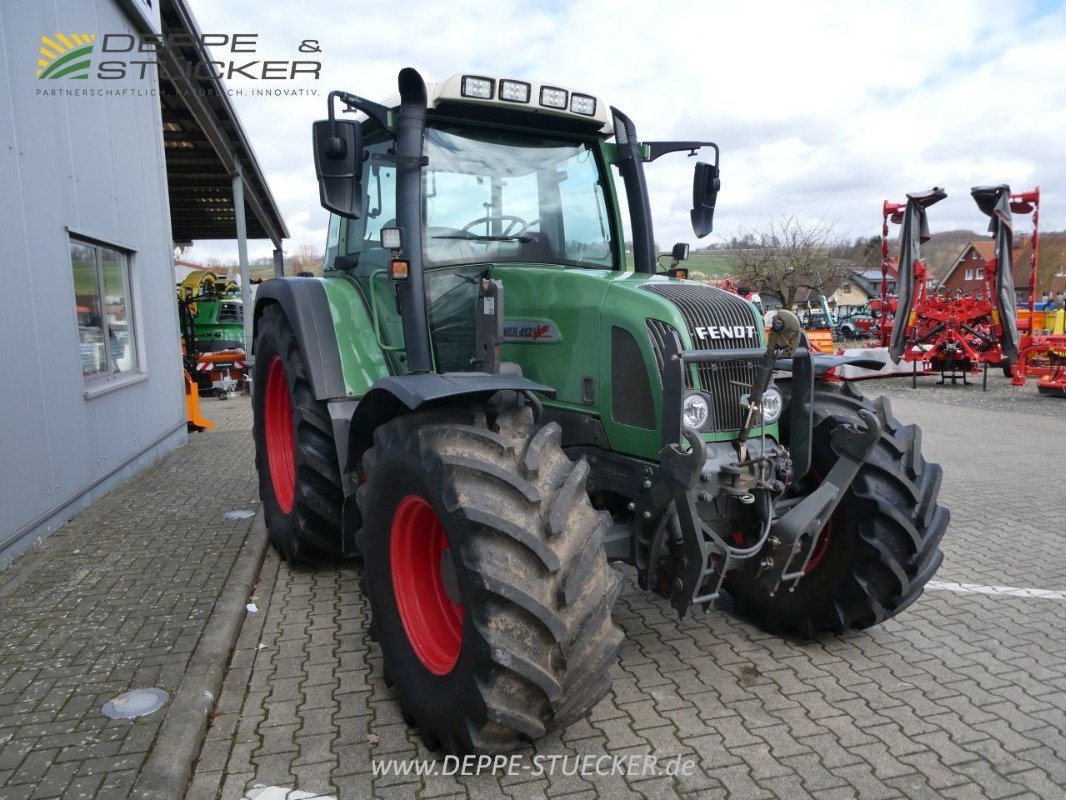 Traktor des Typs Fendt 412 Vario, Gebrauchtmaschine in Lauterberg/Barbis (Bild 3)
