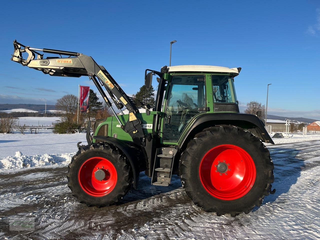 Traktor del tipo Fendt 412 Vario, Gebrauchtmaschine en Coppenbruegge (Imagen 1)