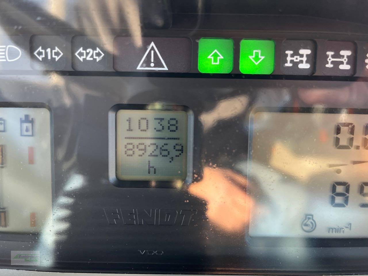 Traktor del tipo Fendt 412 Vario, Gebrauchtmaschine en Coppenbruegge (Imagen 5)