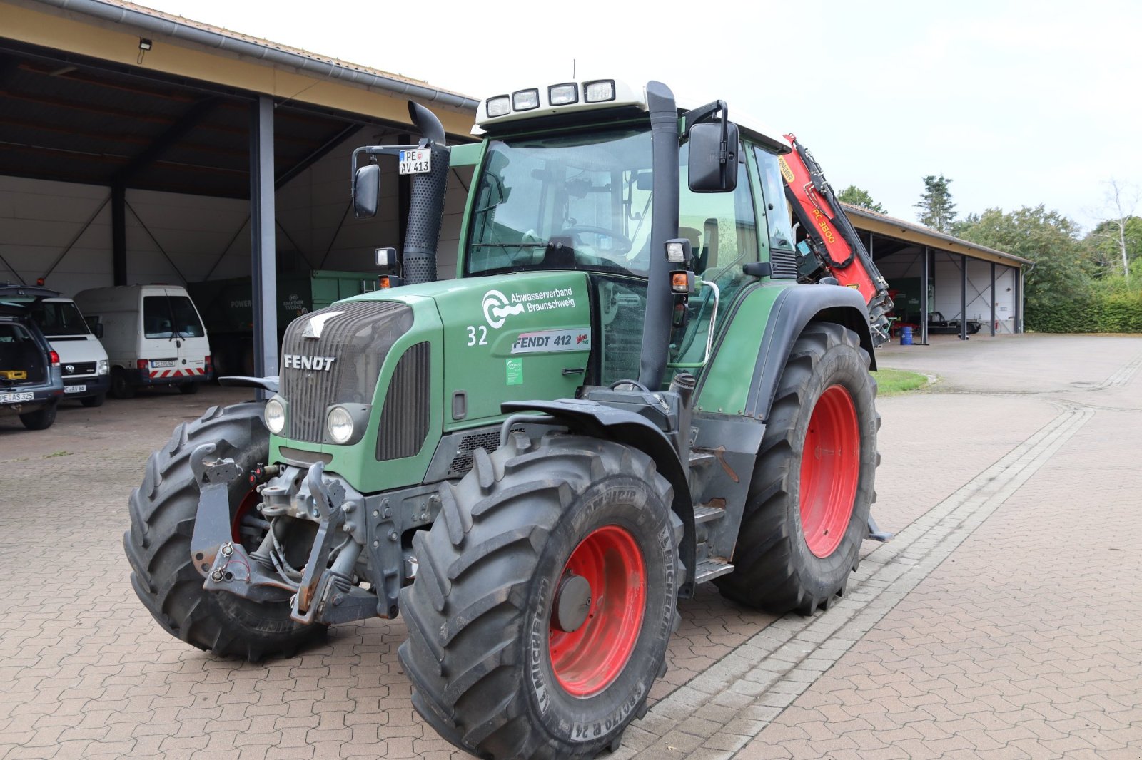 Traktor typu Fendt 412  Vario, Gebrauchtmaschine v Wendeburg (Obrázek 2)