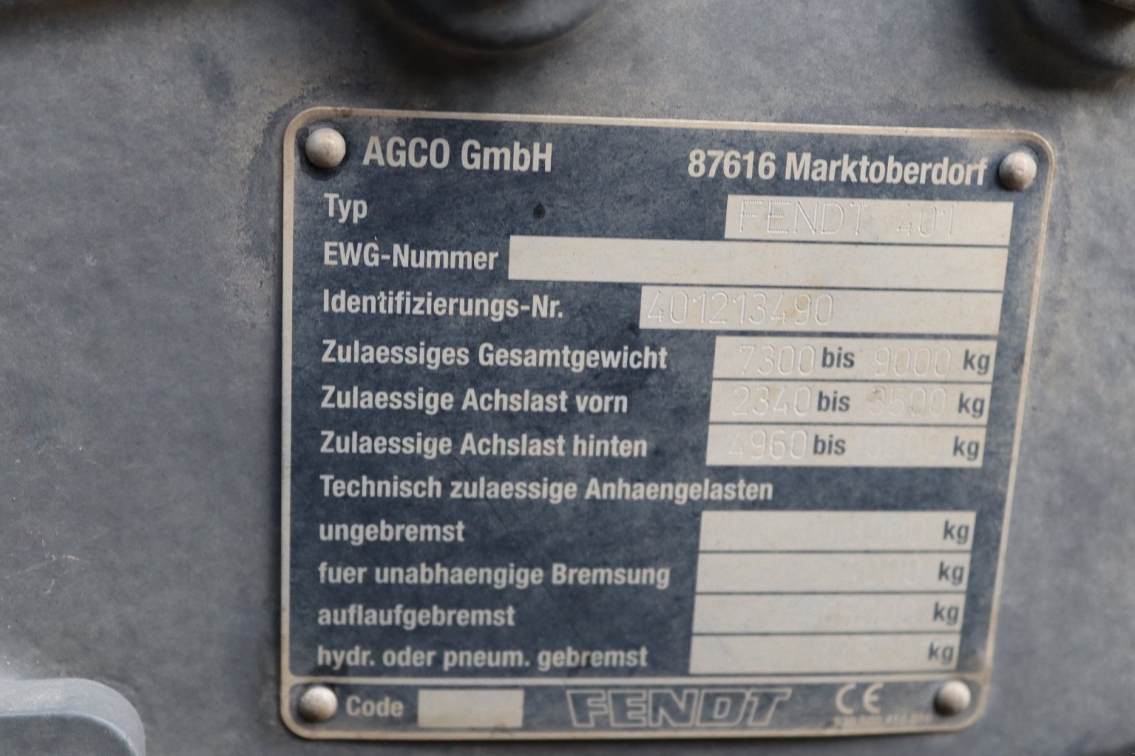 Traktor typu Fendt 412  Vario, Gebrauchtmaschine v Wendeburg (Obrázek 7)