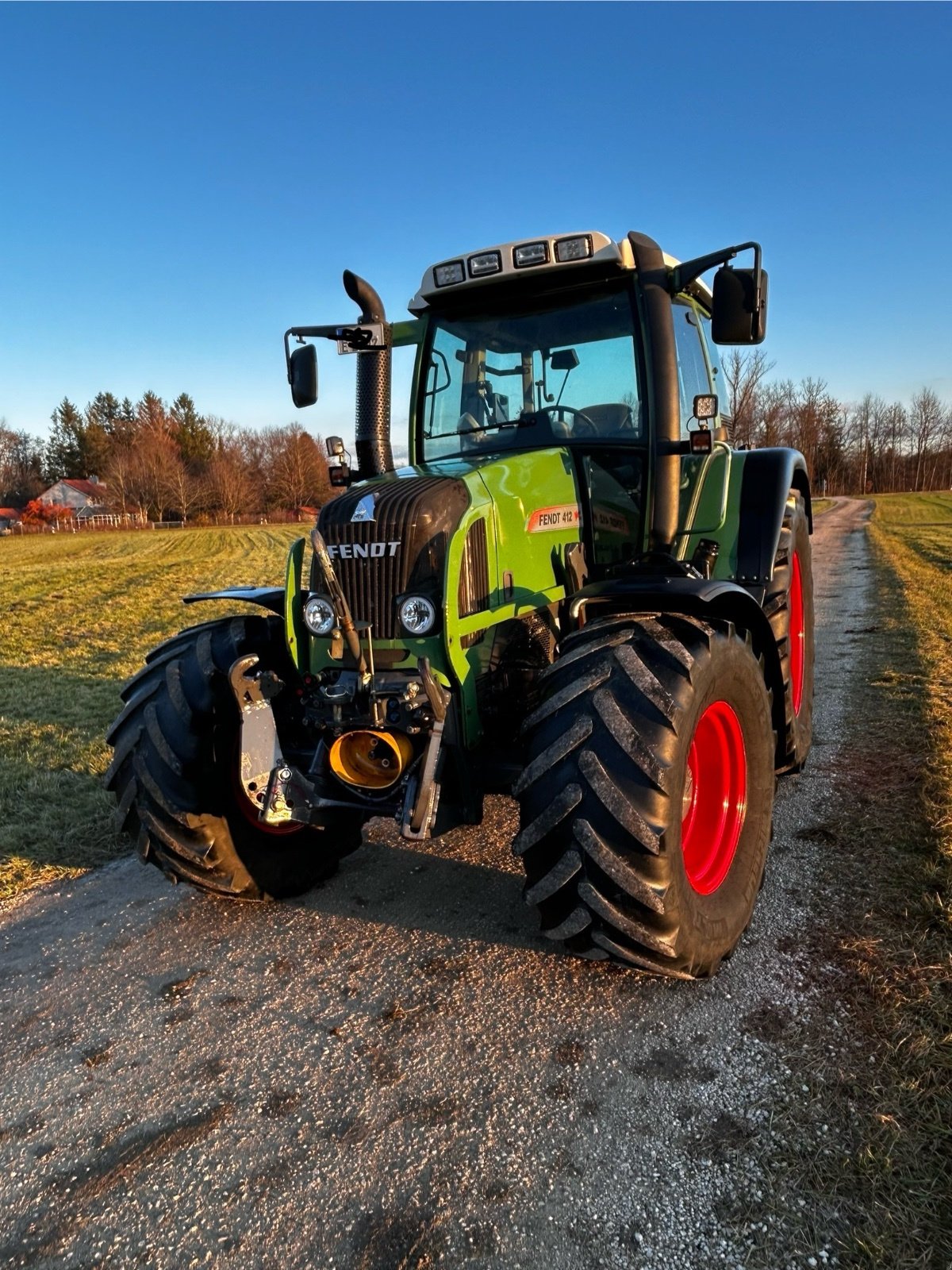 Traktor typu Fendt 412  Vario, Gebrauchtmaschine v Wehringen (Obrázek 3)