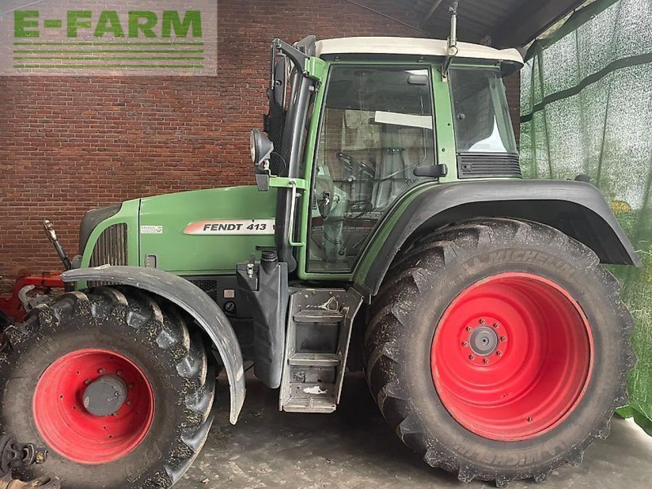 Traktor Türe ait Fendt 413 com3, Gebrauchtmaschine içinde gg VEGHEL (resim 1)