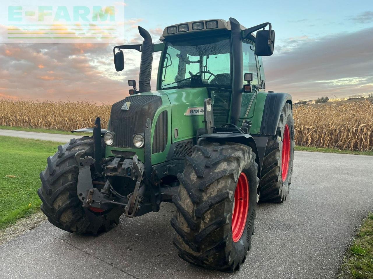 Traktor des Typs Fendt 414 vario, Gebrauchtmaschine in Sierning (Bild 1)
