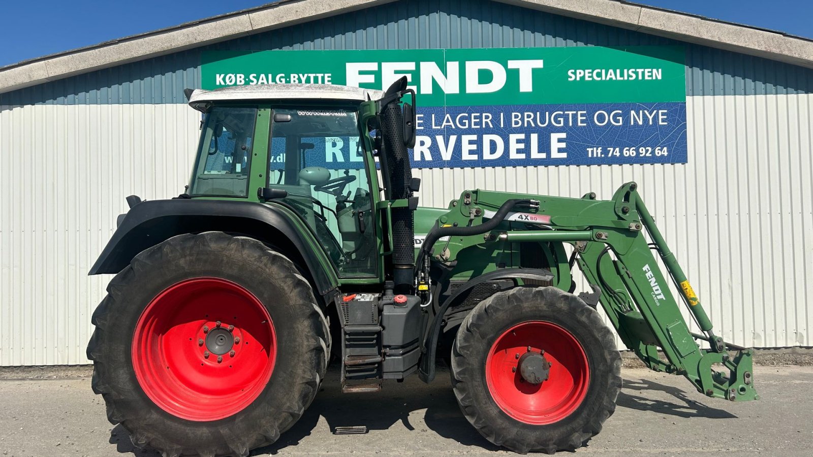 Traktor типа Fendt 415 VARIO TMS Med Fendt Frontlæsser 4x80, Gebrauchtmaschine в Rødekro (Фотография 4)