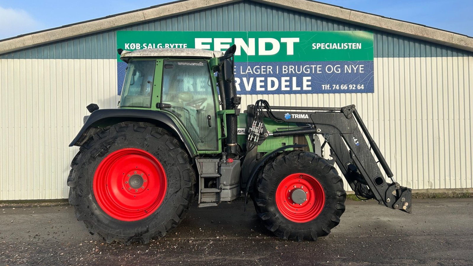 Traktor от тип Fendt 415 VARIO TMS Med Frontlæsser Trima +4.1, Gebrauchtmaschine в Rødekro (Снимка 4)