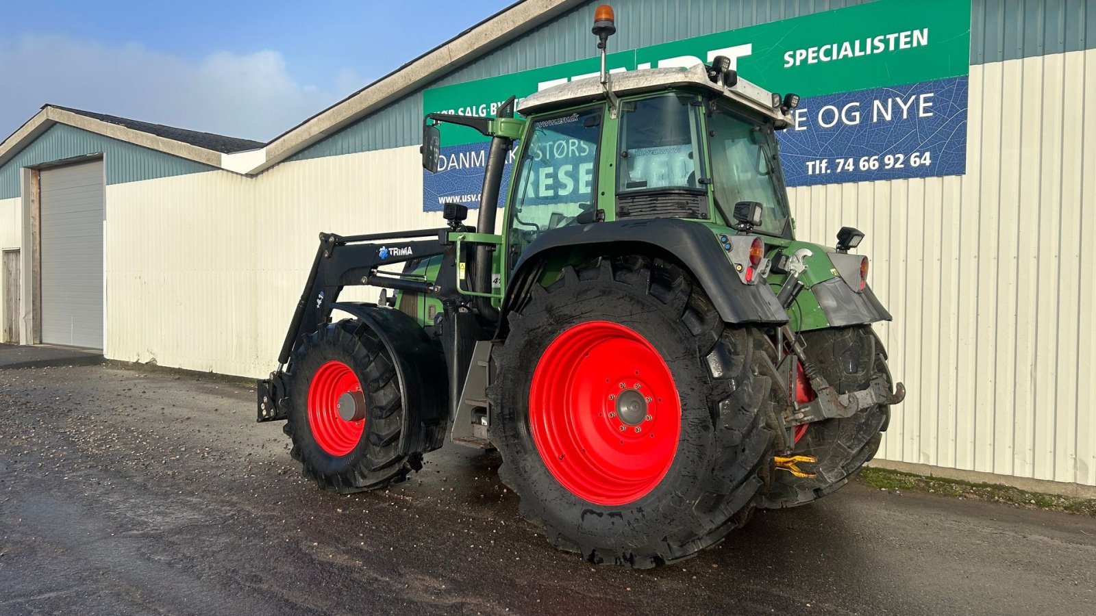 Traktor от тип Fendt 415 VARIO TMS Med Frontlæsser Trima +4.1, Gebrauchtmaschine в Rødekro (Снимка 3)