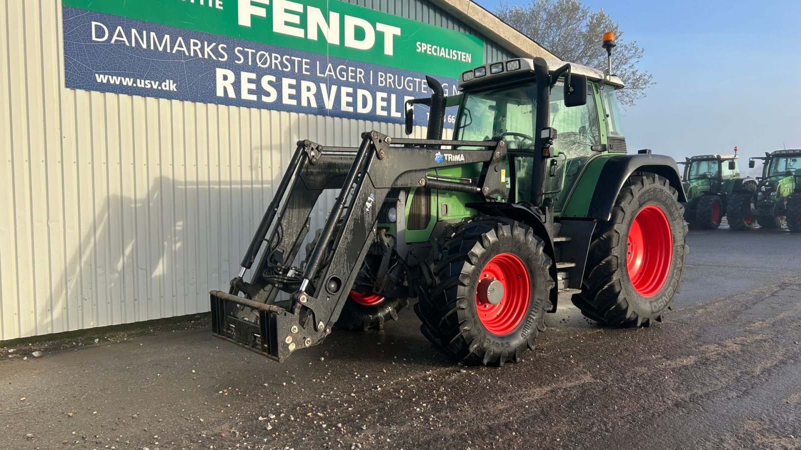 Traktor от тип Fendt 415 VARIO TMS Med Frontlæsser Trima +4.1, Gebrauchtmaschine в Rødekro (Снимка 2)