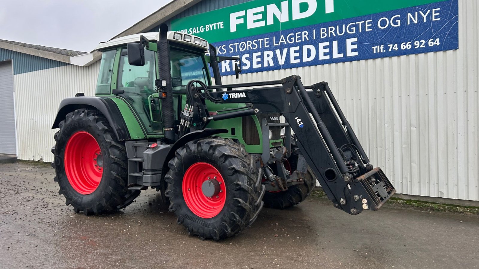 Traktor типа Fendt 415 VARIO TMS Med Trima Frontlæsser 4.1, Gebrauchtmaschine в Rødekro (Фотография 5)