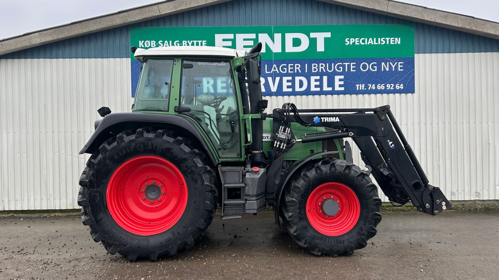 Traktor типа Fendt 415 VARIO TMS Med Trima Frontlæsser 4.1, Gebrauchtmaschine в Rødekro (Фотография 4)