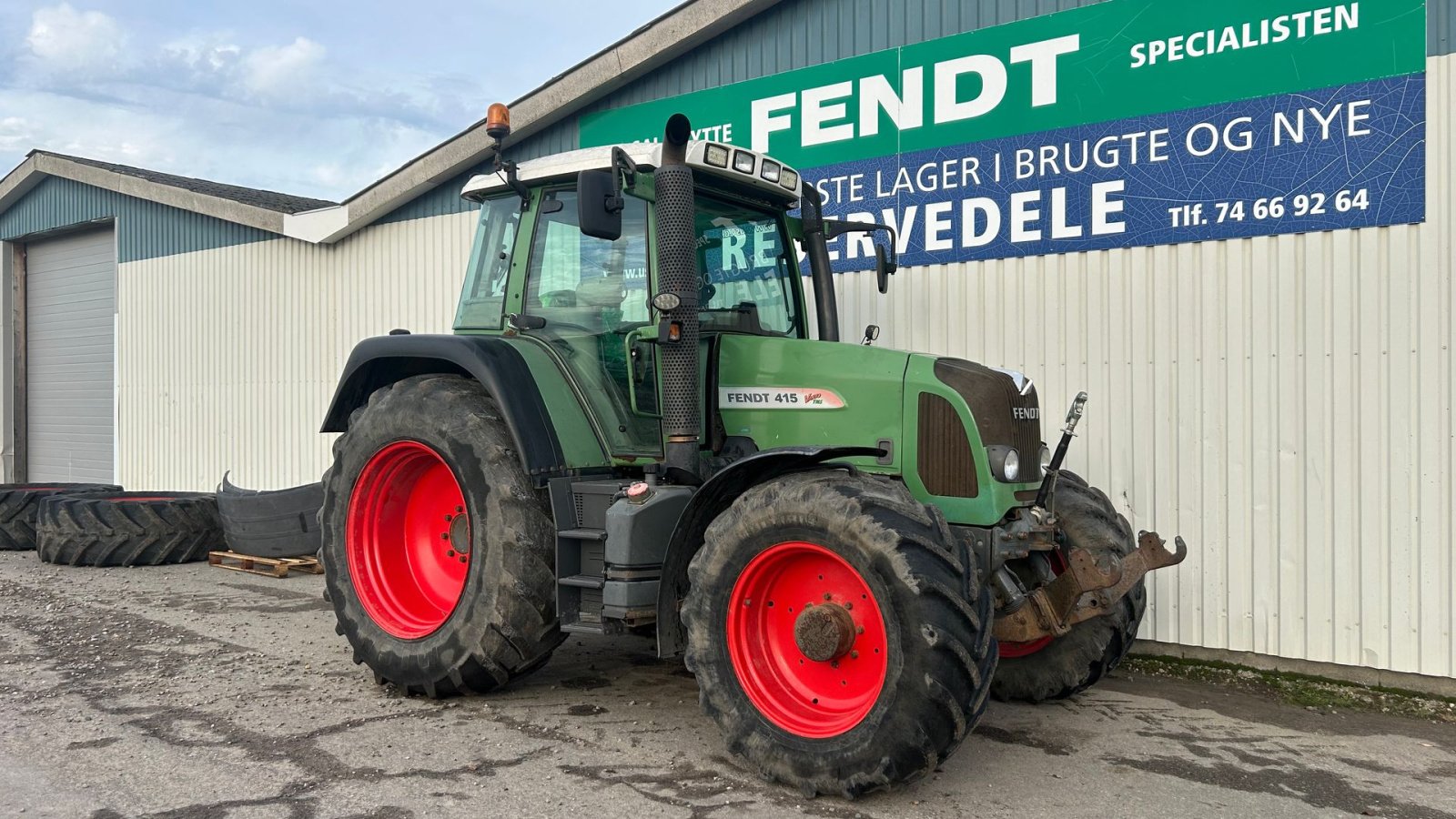 Traktor des Typs Fendt 415 VARIO TMS, Gebrauchtmaschine in Rødekro (Bild 5)