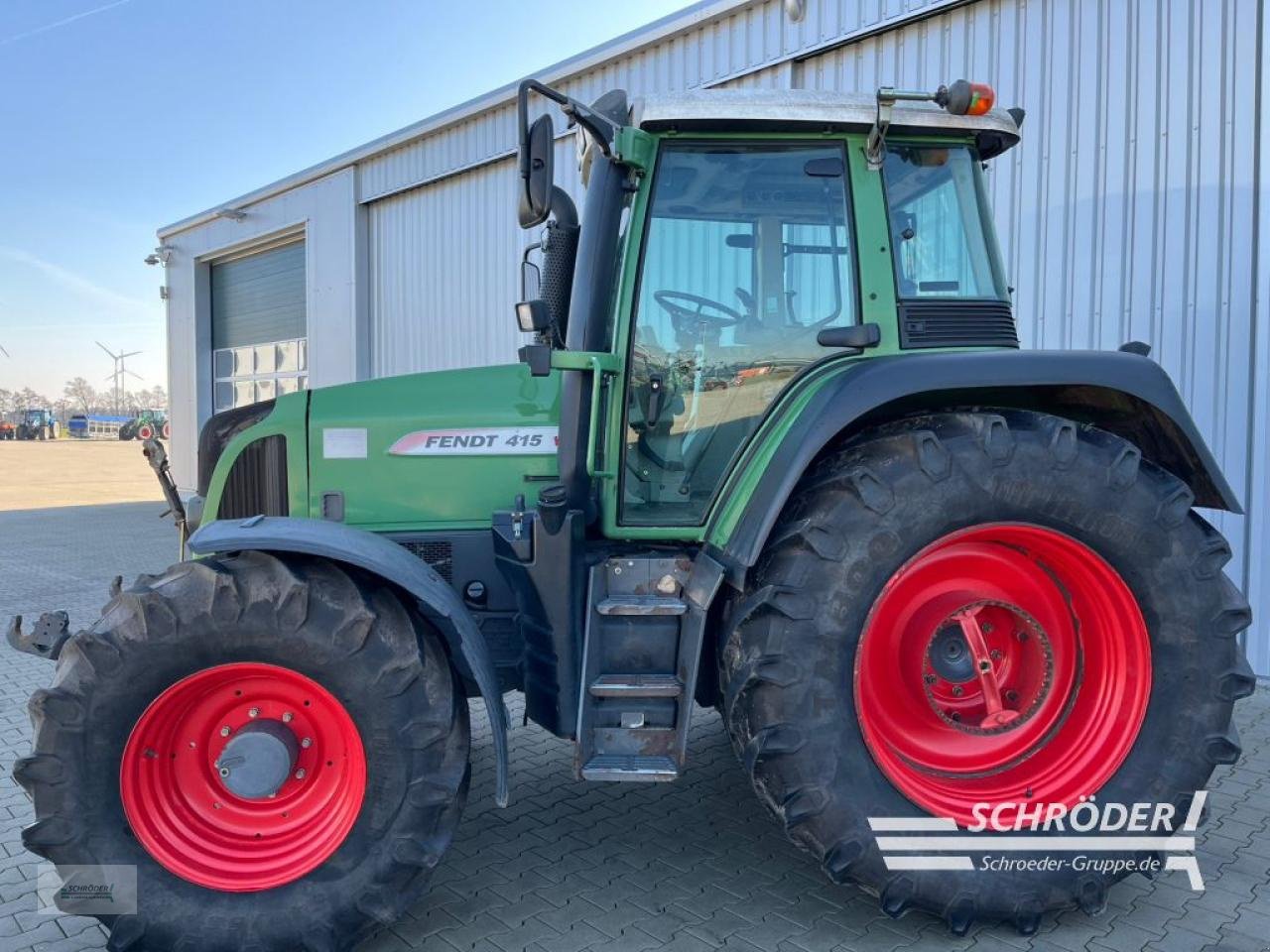 Traktor типа Fendt 415 VARIO TMS, Gebrauchtmaschine в Wildeshausen (Фотография 8)