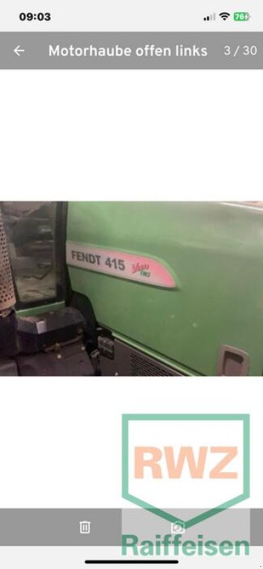 Traktor типа Fendt 415, Gebrauchtmaschine в Herxheim (Фотография 7)