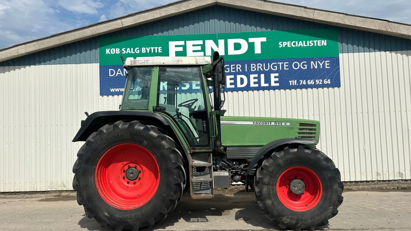 Traktor του τύπου Fendt 511 C Favorit, Gebrauchtmaschine σε Rødekro (Φωτογραφία 4)