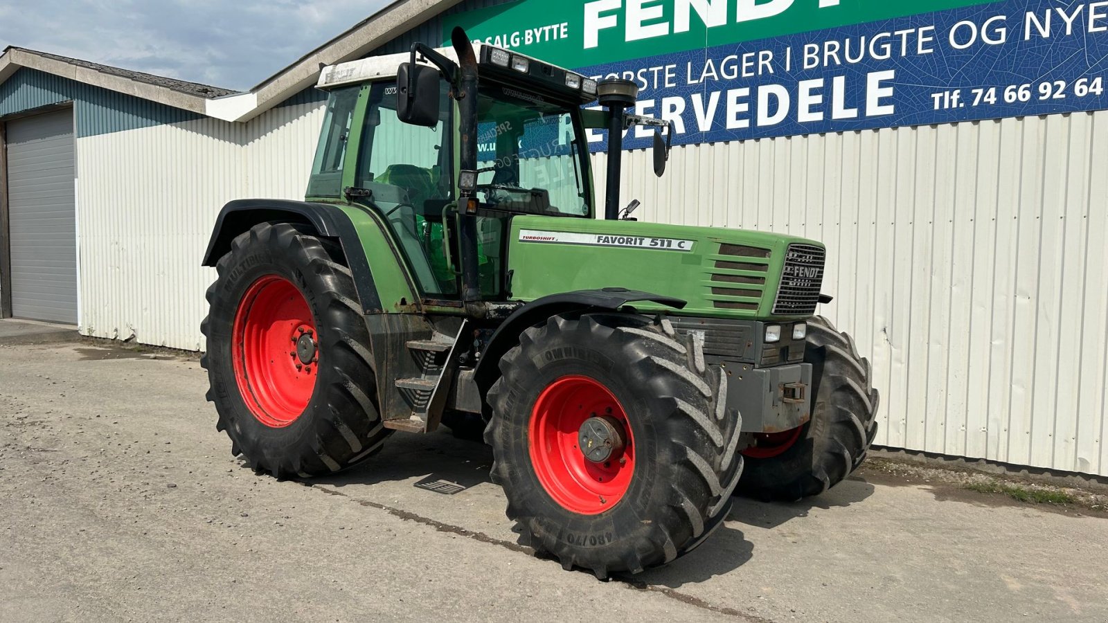 Traktor του τύπου Fendt 511 C Favorit, Gebrauchtmaschine σε Rødekro (Φωτογραφία 5)