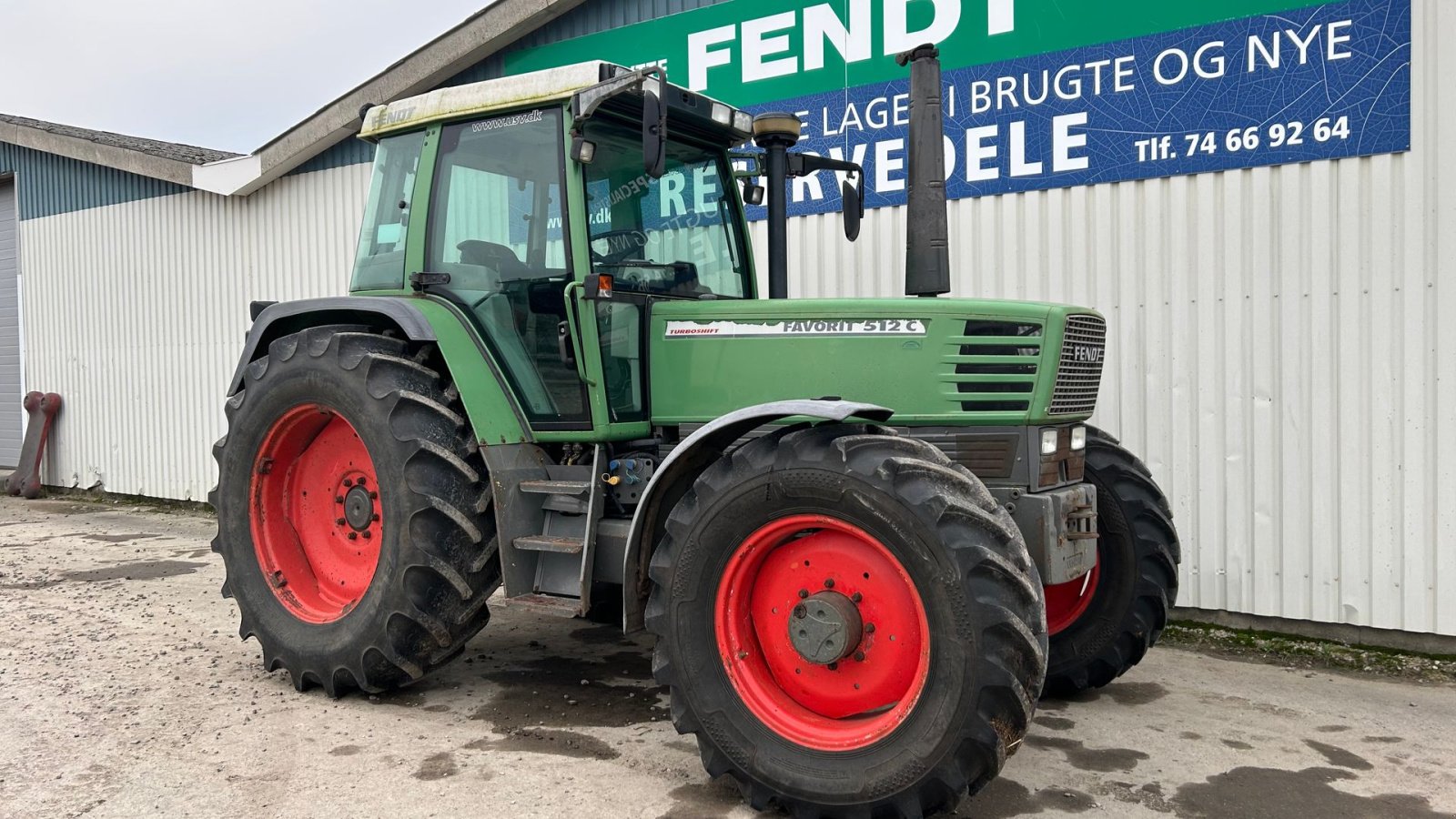 Traktor Türe ait Fendt 512 Favorit, Gebrauchtmaschine içinde Rødekro (resim 5)