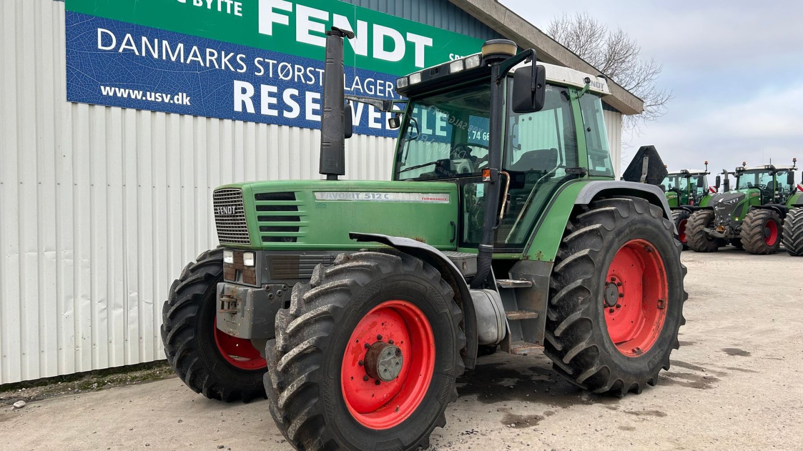 Traktor Türe ait Fendt 512 Favorit, Gebrauchtmaschine içinde Rødekro (resim 2)