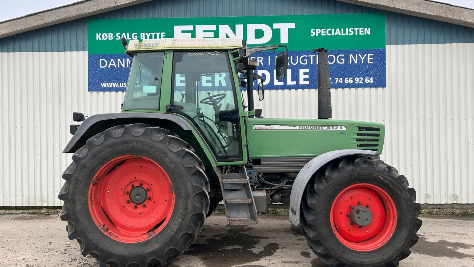 Traktor Türe ait Fendt 512 Favorit, Gebrauchtmaschine içinde Rødekro (resim 4)