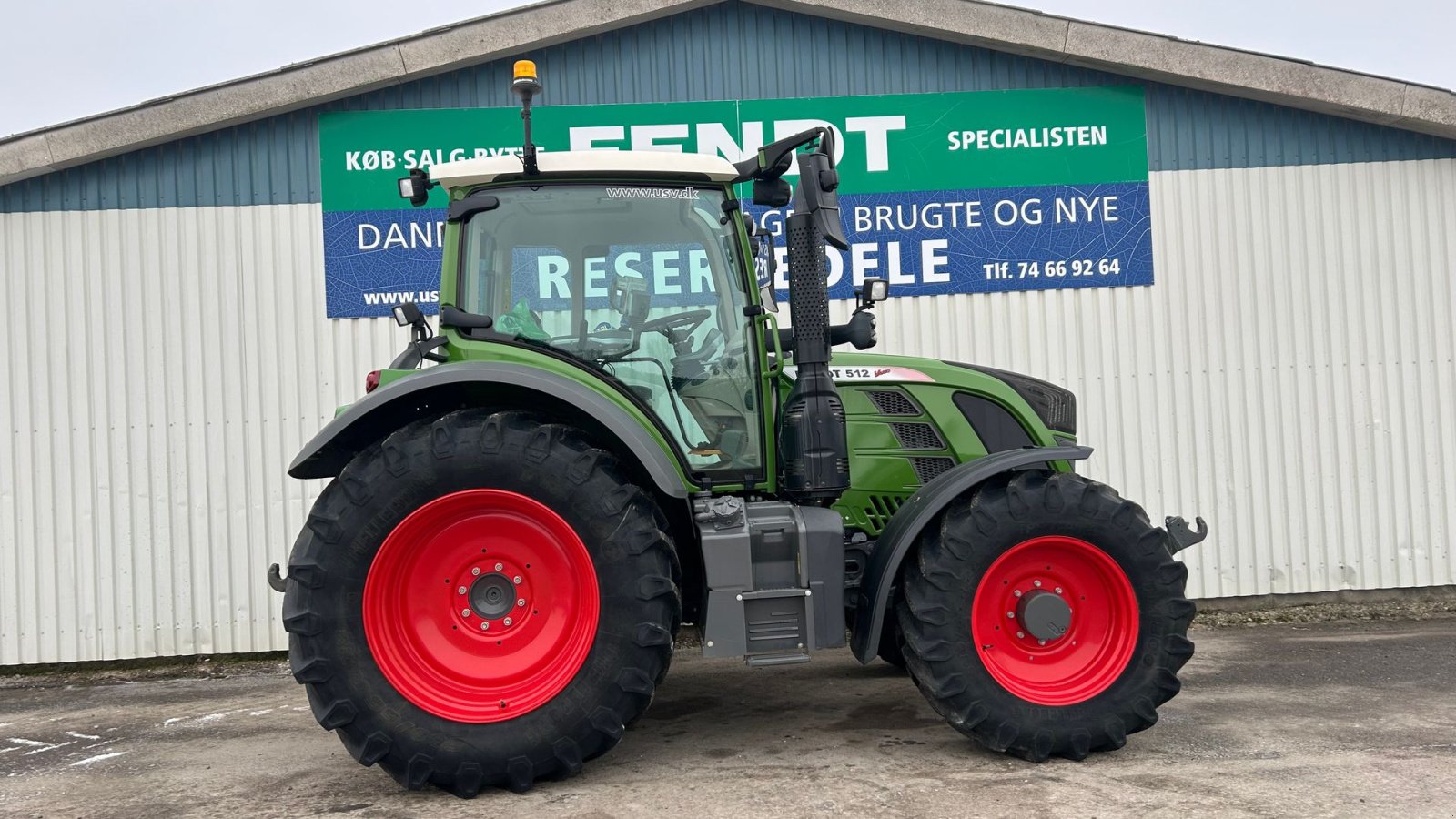Traktor del tipo Fendt 512 S4 Power, Gebrauchtmaschine In Rødekro (Immagine 3)