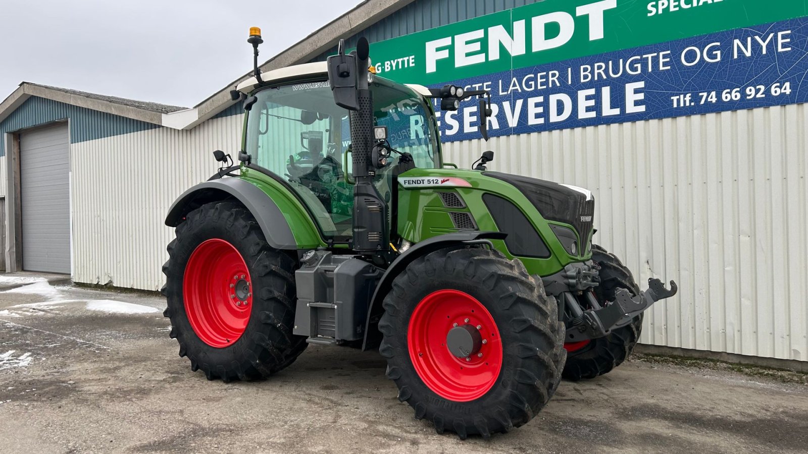 Traktor del tipo Fendt 512 S4 Power, Gebrauchtmaschine In Rødekro (Immagine 4)