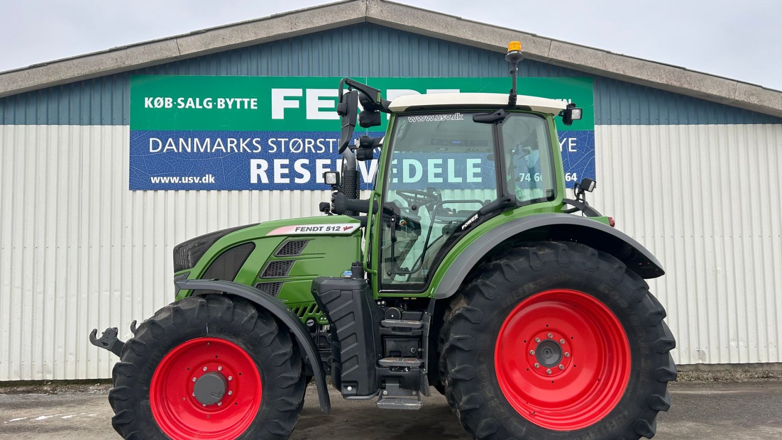 Traktor del tipo Fendt 512 S4 Power, Gebrauchtmaschine In Rødekro (Immagine 1)