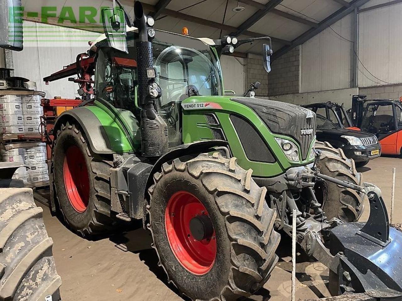 Traktor del tipo Fendt 512 s4 profi, Gebrauchtmaschine In gg VEGHEL (Immagine 1)