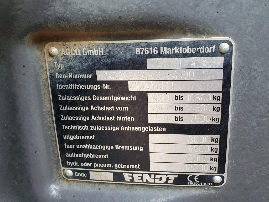 Traktor Türe ait Fendt 512 VARIO PROFI, Gebrauchtmaschine içinde BRECEY (resim 10)