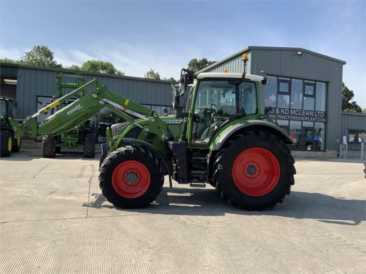 Traktor типа Fendt 513 power plus tractor (st10642), Gebrauchtmaschine в SHAFTESBURY (Фотография 5)