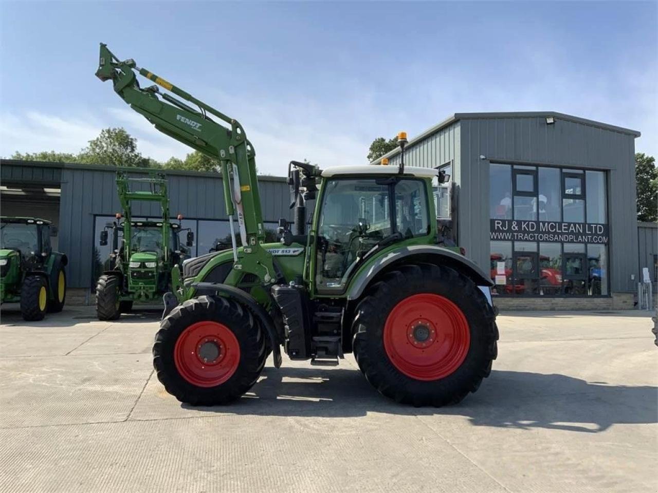Traktor типа Fendt 513 power plus tractor (st10642), Gebrauchtmaschine в SHAFTESBURY (Фотография 13)