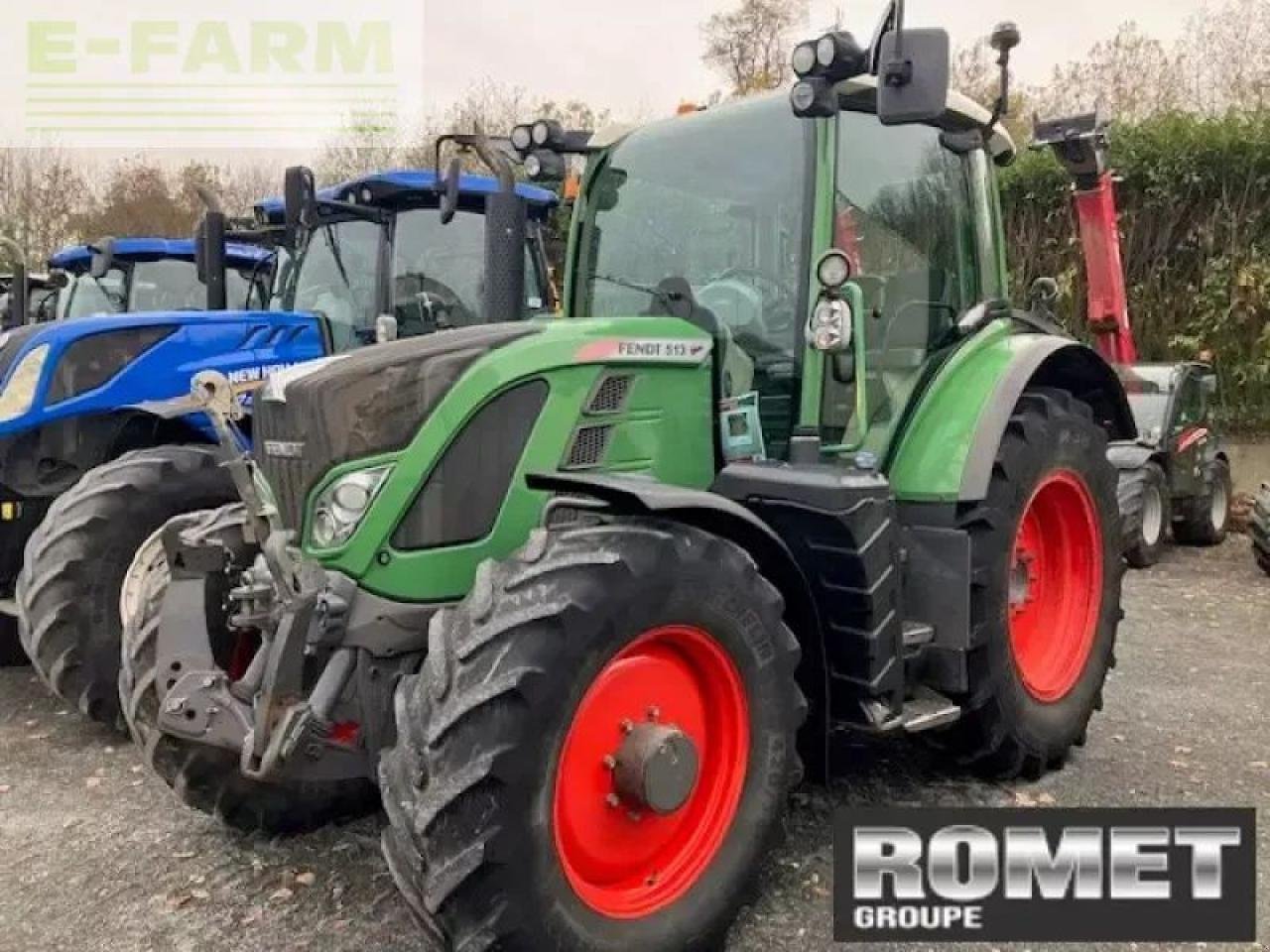 Traktor a típus Fendt 513 vario profi+ ProfiPlus, Gebrauchtmaschine ekkor: GENNES-SUR-GLAIZE (Kép 7)