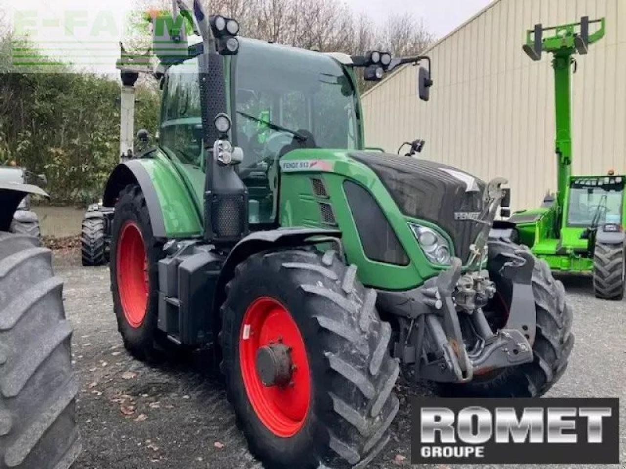 Traktor a típus Fendt 513 vario profi+ ProfiPlus, Gebrauchtmaschine ekkor: GENNES-SUR-GLAIZE (Kép 8)