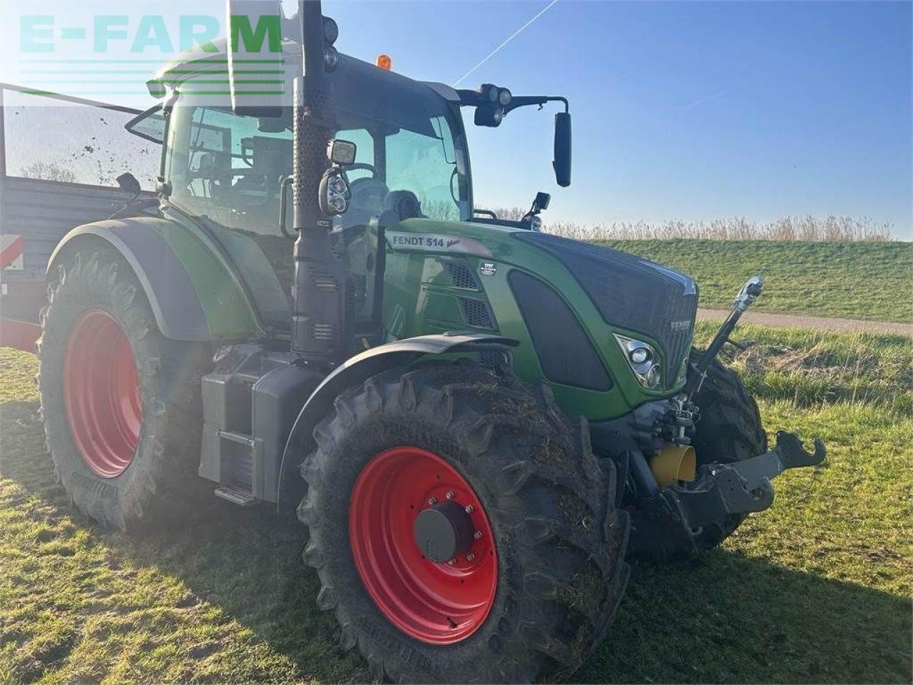 Traktor типа Fendt 514 profi plus s4, Gebrauchtmaschine в gg VEGHEL (Фотография 3)