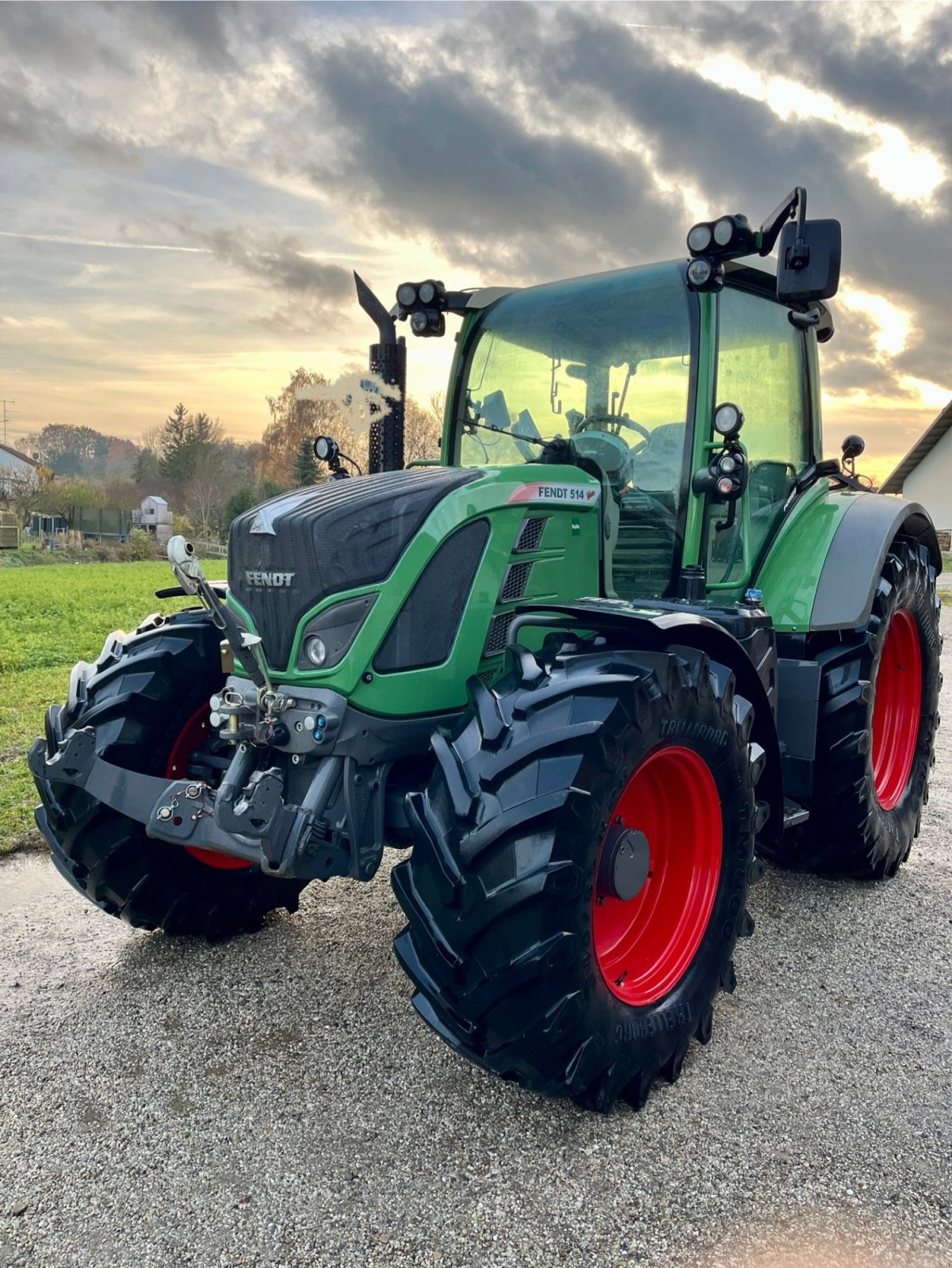 Traktor του τύπου Fendt 514 Vario Power, Gebrauchtmaschine σε Unterneuhausen (Φωτογραφία 1)