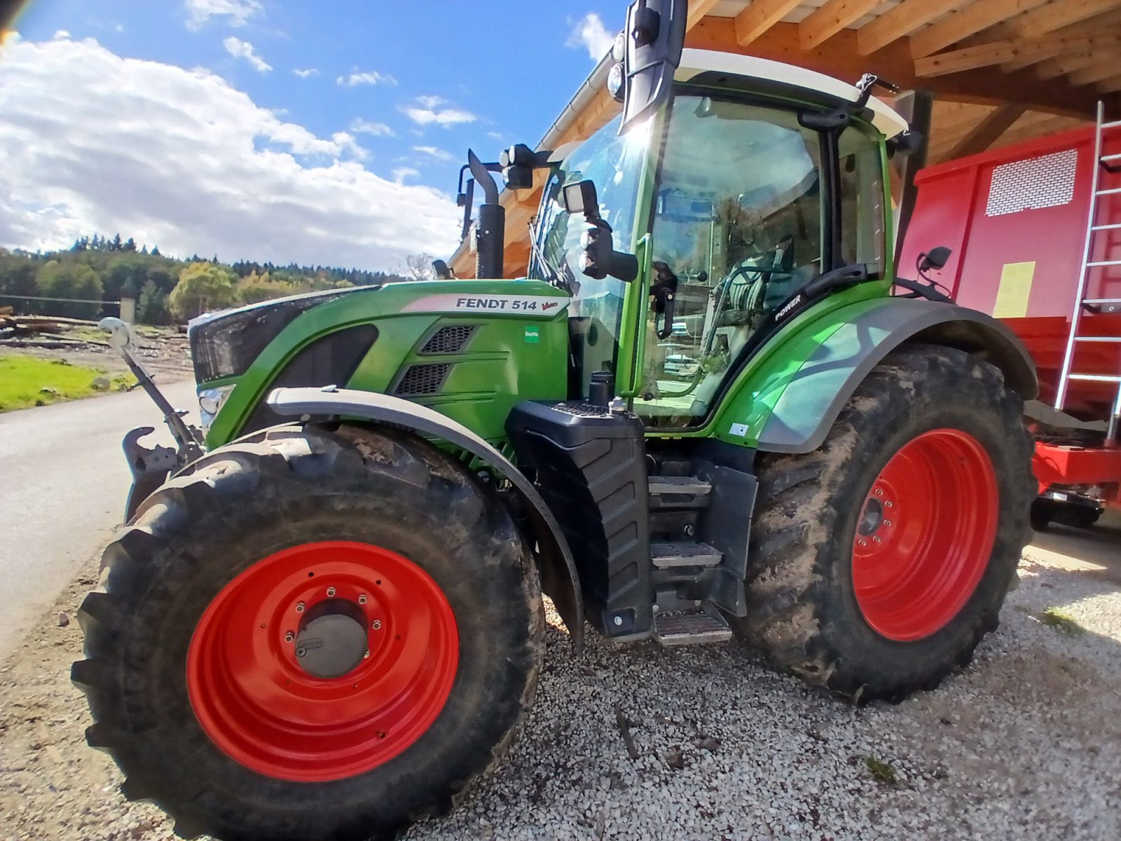 Traktor des Typs Fendt 514 Vario Power, Gebrauchtmaschine in Deining (Bild 1)