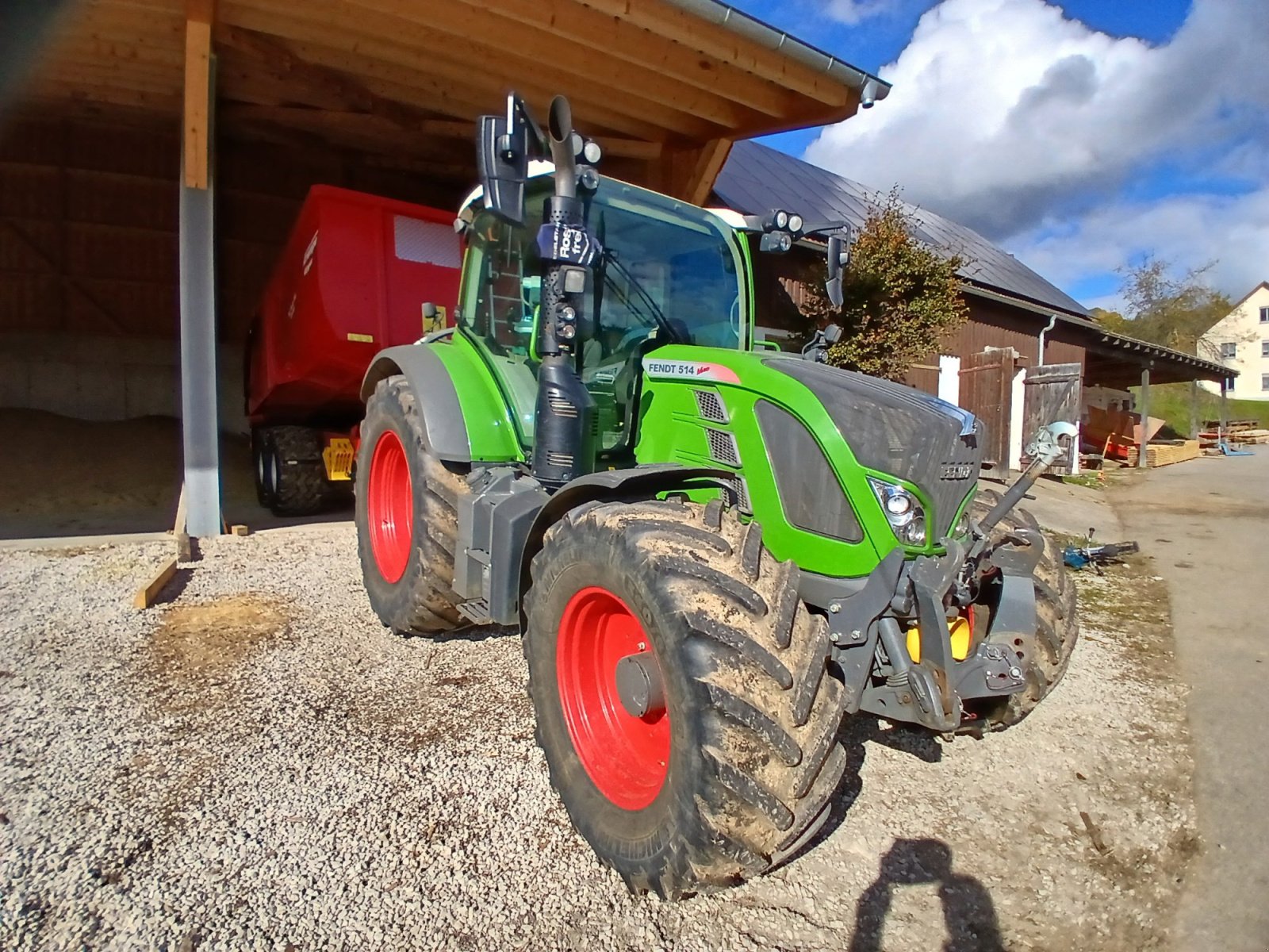Traktor des Typs Fendt 514 Vario Power, Gebrauchtmaschine in Deining (Bild 2)
