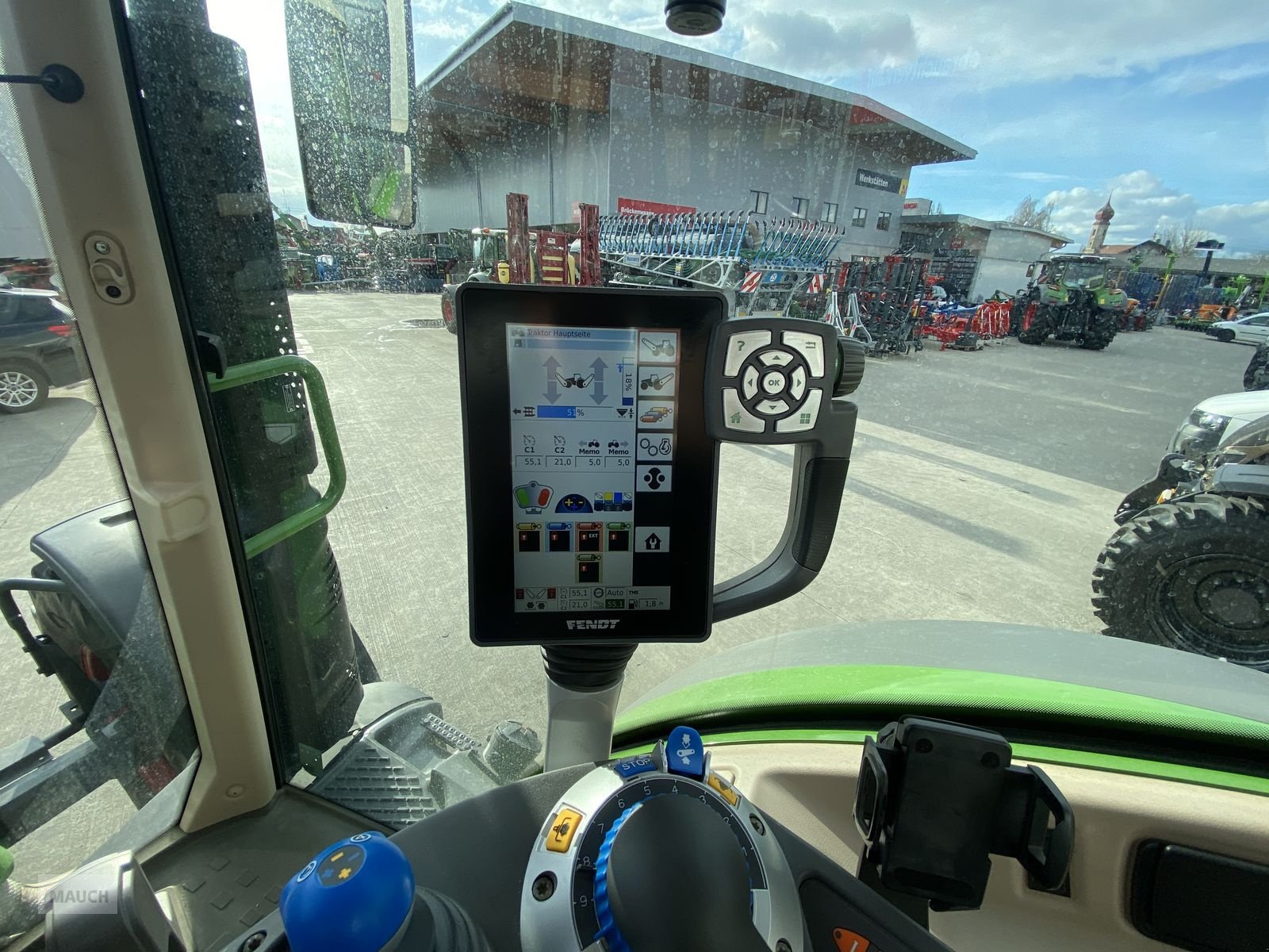 Traktor van het type Fendt 514 Vario Profi, Gebrauchtmaschine in Burgkirchen (Foto 13)