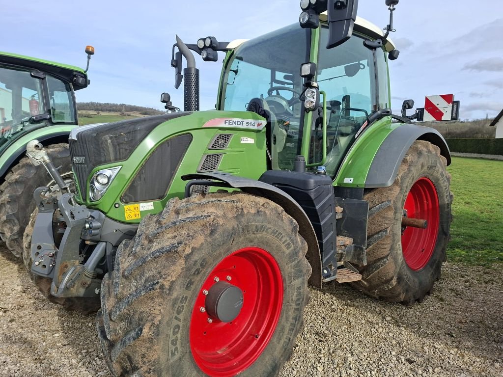 Traktor typu Fendt 514, Gebrauchtmaschine w CHEMAUDIN ET VAUX (Zdjęcie 2)