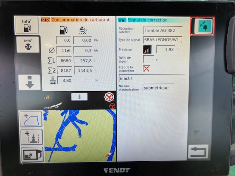 Traktor des Typs Fendt 516 PROFI +, Gebrauchtmaschine in UZEMAIN (Bild 9)