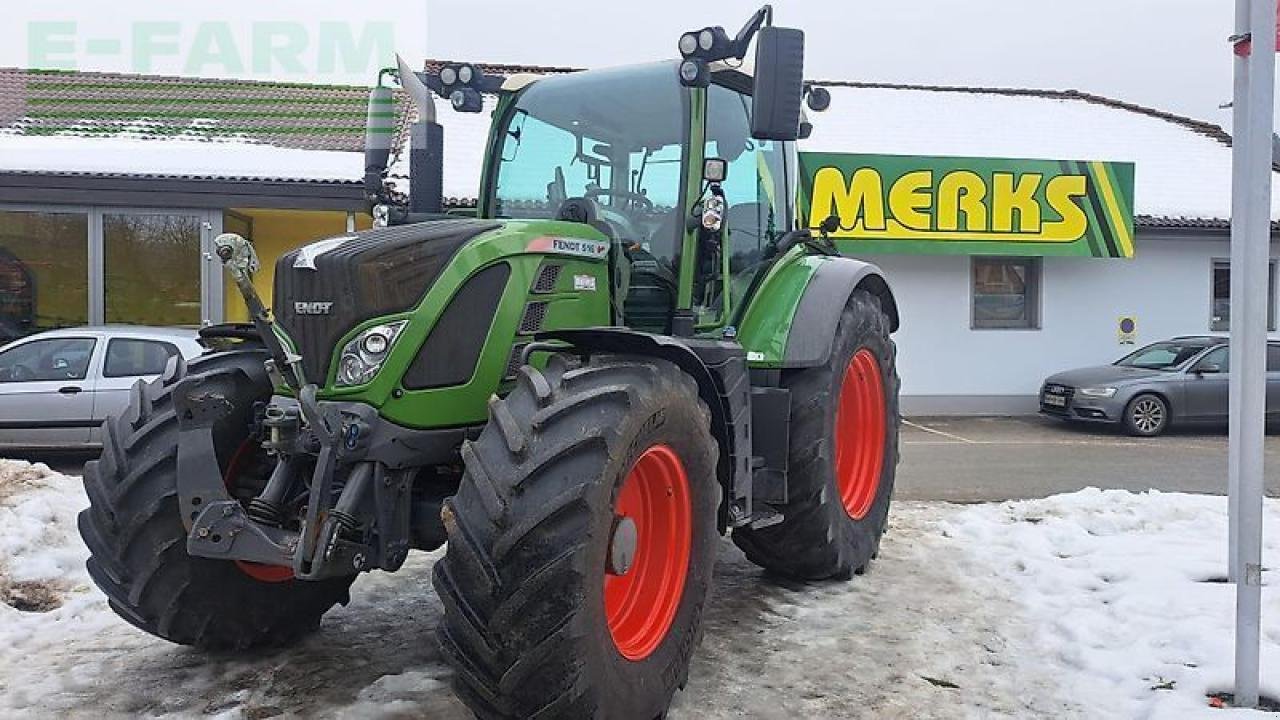 Traktor του τύπου Fendt 516 profi plus, Gebrauchtmaschine σε GROBELNO (Φωτογραφία 1)