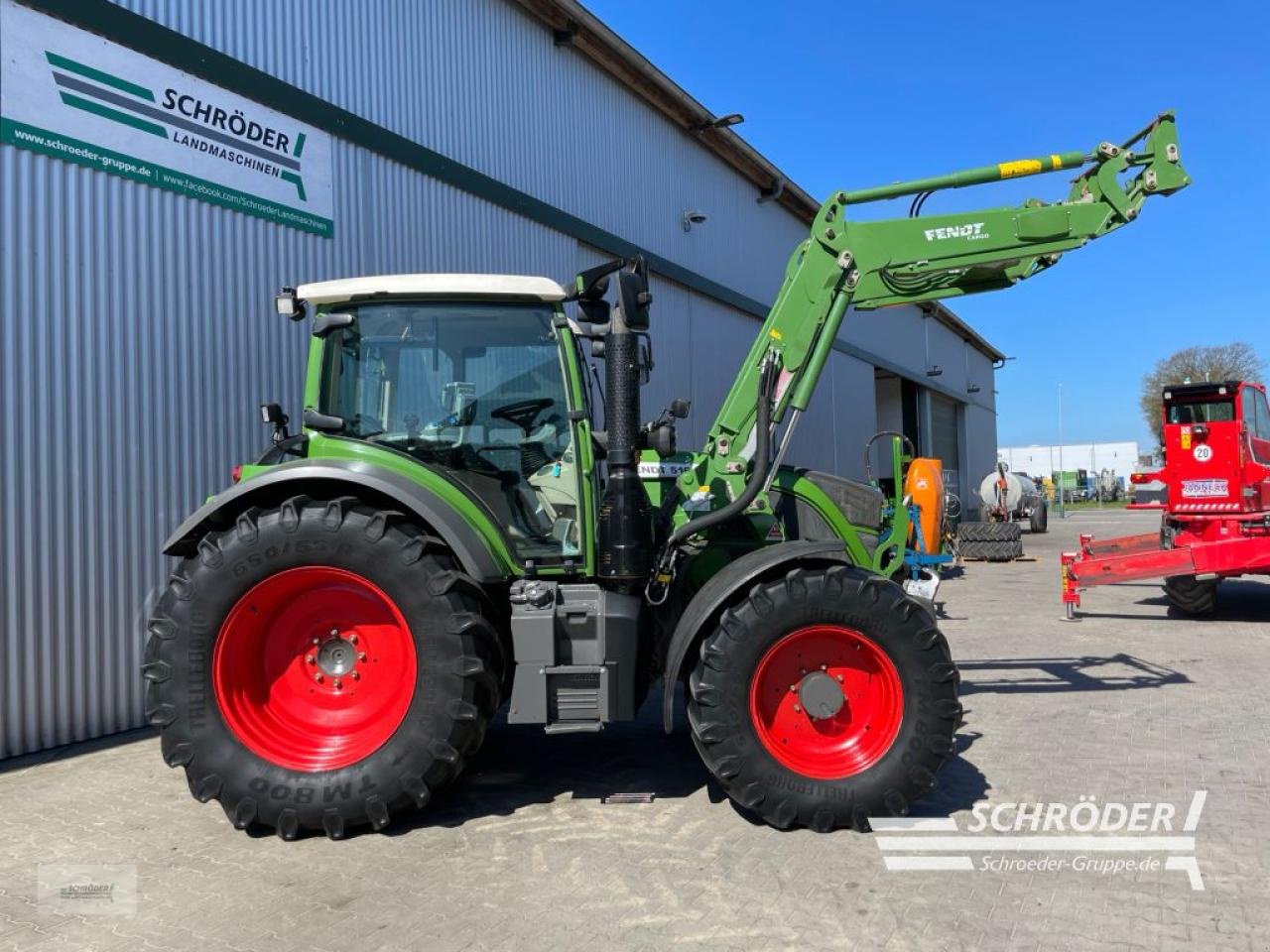 Traktor del tipo Fendt 516 S4 POWER + CARGO 4X80DW, Gebrauchtmaschine In Wildeshausen (Immagine 4)