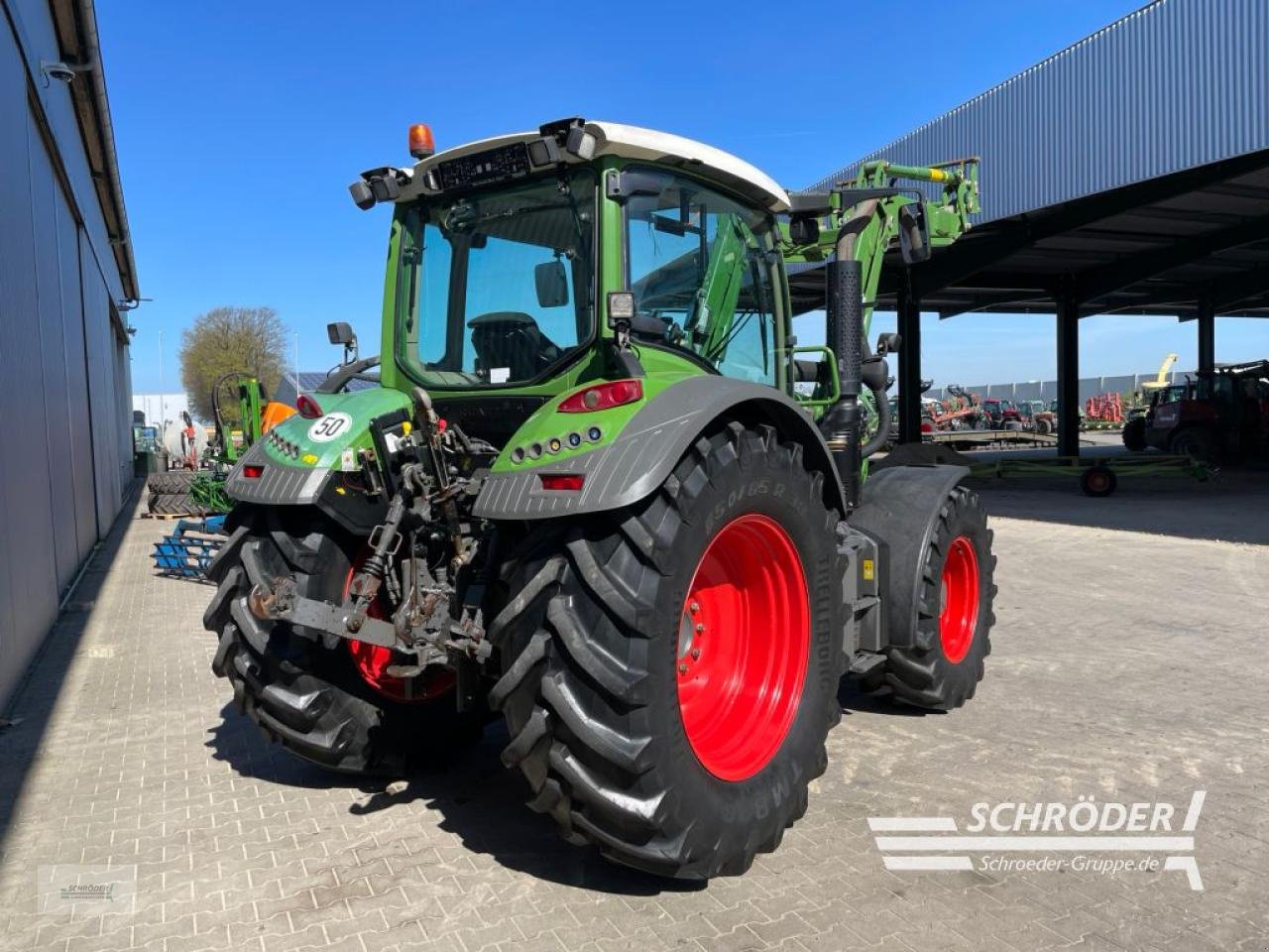 Traktor del tipo Fendt 516 S4 POWER + CARGO 4X80DW, Gebrauchtmaschine In Wildeshausen (Immagine 5)